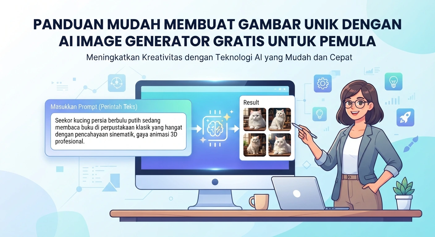 Panduan Mudah Membuat Gambar Unik dengan AI Image Generator Gratis untuk Pemula
